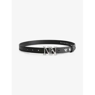 Nik&Nik Star Belt 9075 black/silver