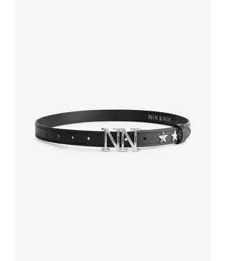 Nik&Nik Star Belt 9075 black/silver