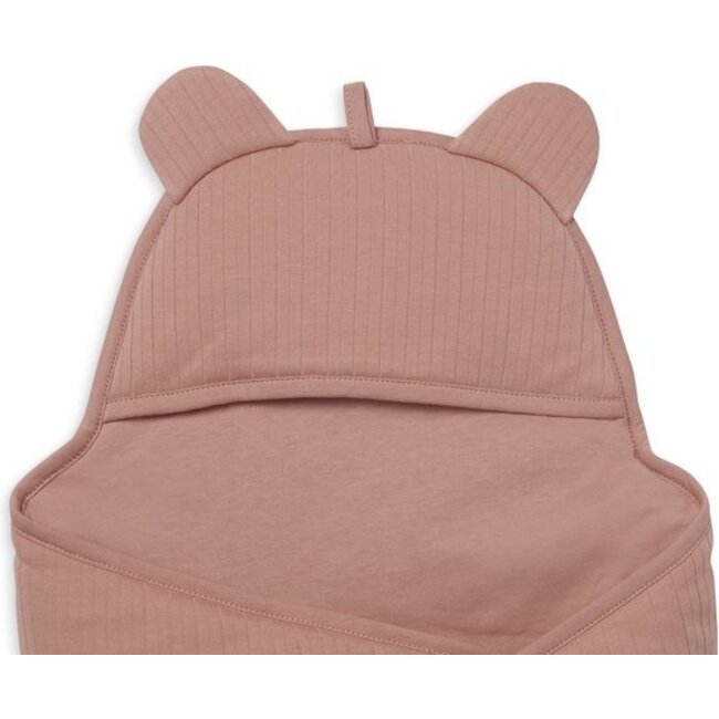 Wikkeldeken Basic stripe rosewood