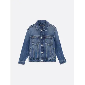 Tommy Hilfiger Oversized denim truckerjack/Blauw
