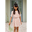 Flo girls dress with fancy fabric + lining 205 Blush