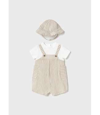 Mayoral Short bodysuit w/ hat        1602 Root      45