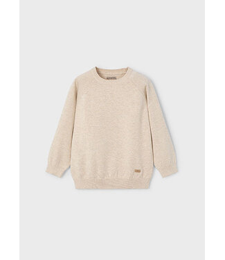 Mayoral Basic crew neck jumper       311 H. Sand   51