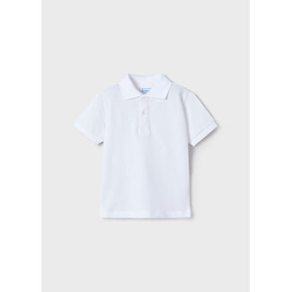 Mayoral Basic s/s polo               150 White     16