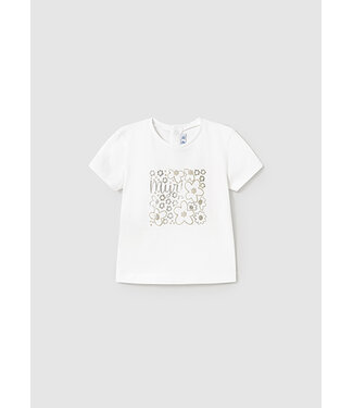 Mayoral Basic s/s t-shirt            105 White     15