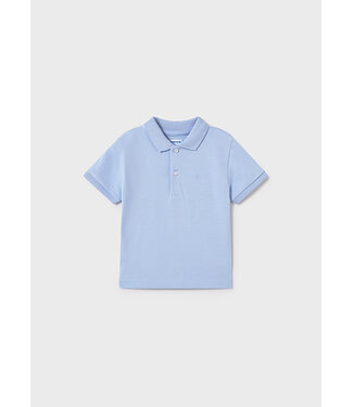 Mayoral Basic s/s polo               102 Light Blue23