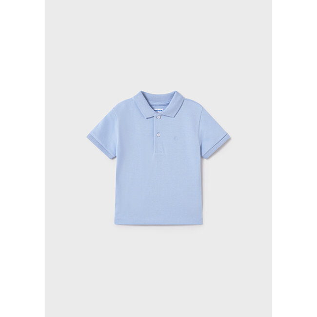 Basic s/s polo               102 Light Blue23