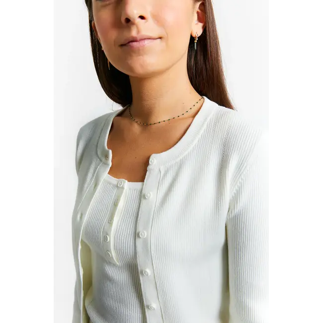 Cardigan Siberia Off White