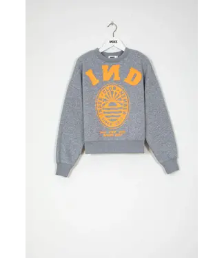 Indee Sweatshirt Solene Grey Melange