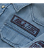 Shirt Denim Badges 960135 Blue 7775 Light Denim Blue