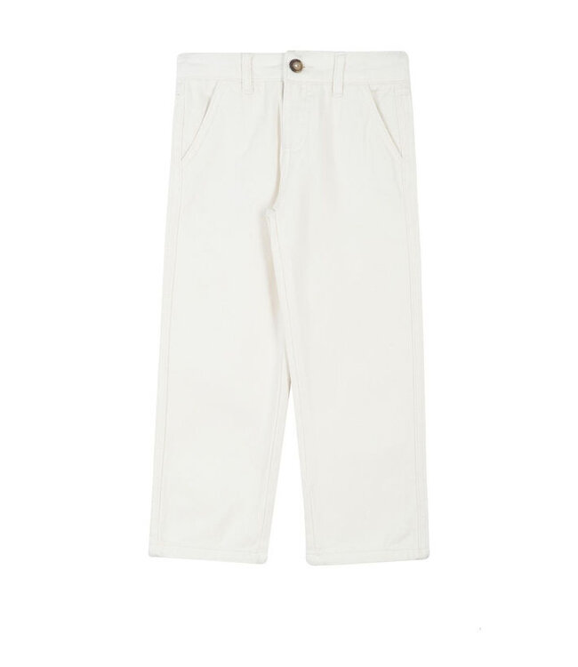 Long trousers - Beige -