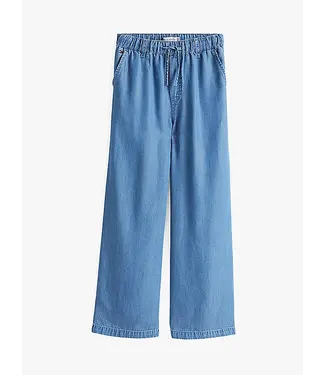 Tommy Hilfiger CHAMBRAY WIDE LEG PA, 1A4 1A4 Denim Medium 01