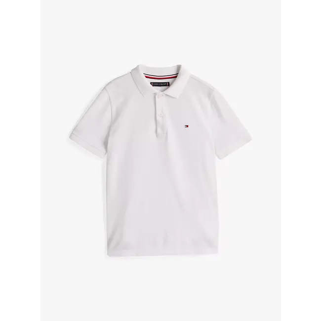FLAG POLO SS, YAF YAF Bright White