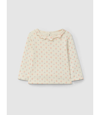 SNUG 929BB5S041N11 5S041 LONGSLEEVE W/ RUFFLE COLLAR 18 Pink