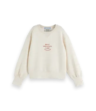 SCOTCH & SODA AMSTERDAM 179343 Modal crewneck with front antwork