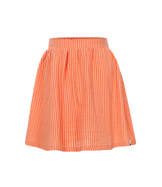 Looxs Little 2511-7702-537 Little Striped Woven Skirt 537 TANGERINE STRIPE