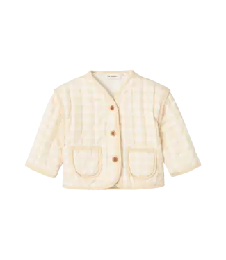 Lil'Atelier NBFLAROSE Ls Quilt Jacket Lil coconut milk