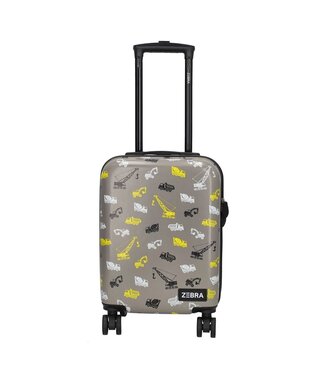 Zebra  Trends Zebra Travel Koffer Grijs 012-