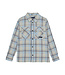 Shirt Jacket Check 960134 Grey 1224 Dawn Blue