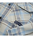 Shirt Jacket Check 960134 Grey 1224 Dawn Blue