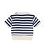 T-shirt Cropped Rib Striped 970123 Dark Navy 7939 Blueprint