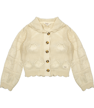 Baje Studio 1J001SS25BA Moon Creme oat  Cardigan