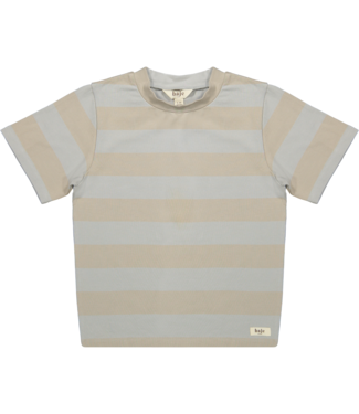 Baje Studio 1C006SS25BA Covas Taupe clay stripe Shortsleeve