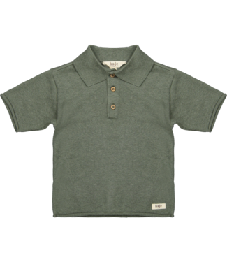 Baje Studio 1D002SS25BA Estoi Green agave Shortsleeve polo