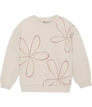 DAILY7 Oversized Sweater Flower 930141 Sand 2020 Sandshell