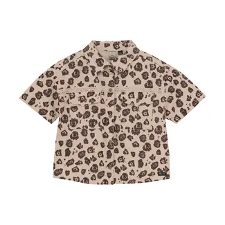 Indian Blue Jeans Parachute Animal Shirt 970258 Sand 2020 Sandshell