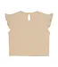 Ruffle Sleeve Cropped Top 970249 Sand 2020 Sandshell