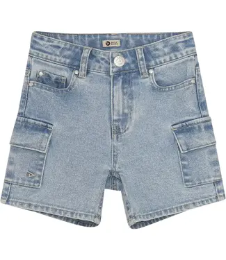 DAILY7 Cargo Denim Shorts 920144 Blue 7151 Medium Denim