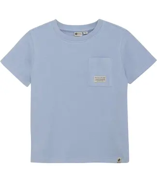 DAILY7 T-shirt Structure Print 920125 Blue 7051 Ashley Blue