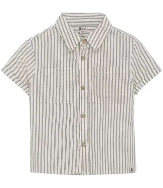 DAILY7 Shirt Small Stripe 920136 Sand 2020 Sandshell