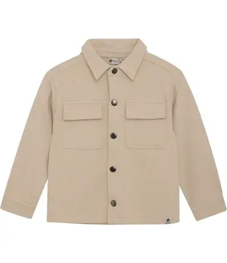 DAILY7 Shirt Jacket Structure 920059 Sand 2227 Latte Sand