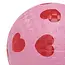 Heart Ball 12 cm - Petit Ballon a Motifs - Coeurs & Rose -