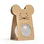 Glitter Mouse Bouncy Balls Zilver - Stuiterbal -