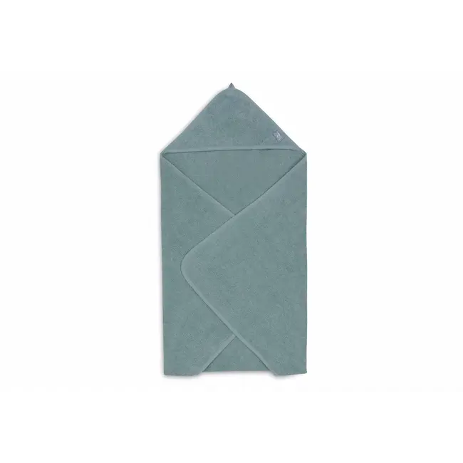 Badcape badstof 75x75cm  Sea green