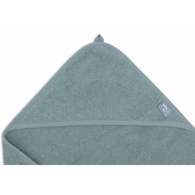Badcape badstof 75x75cm  Sea green