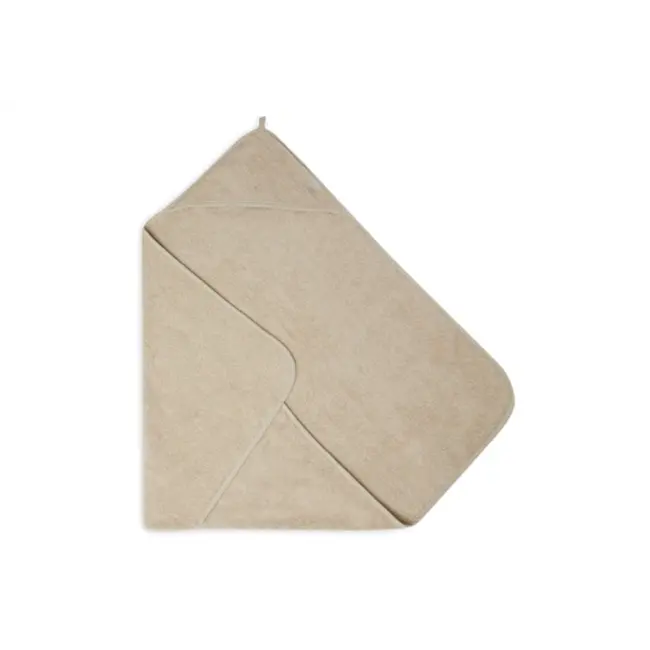 Badcape badstof 75x75cm  Nougat