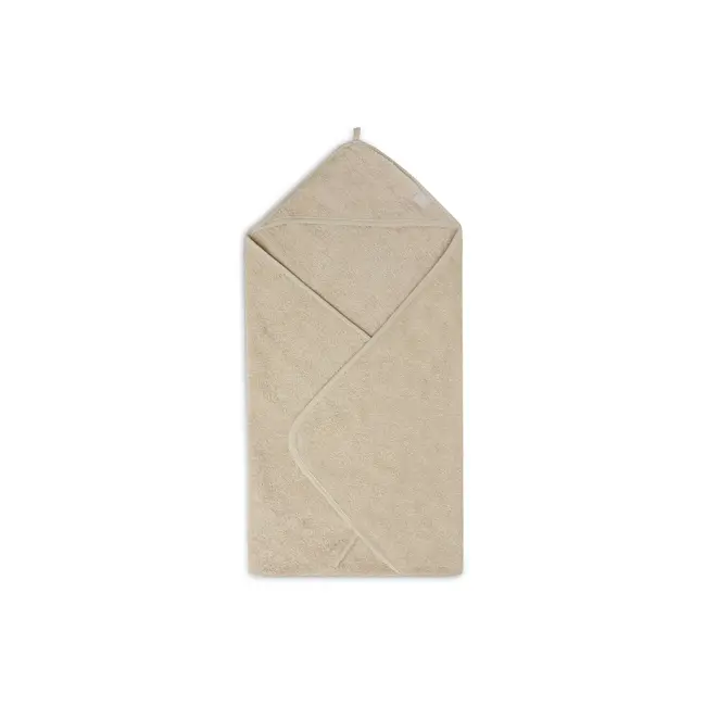 Badcape badstof 75x75cm  Nougat