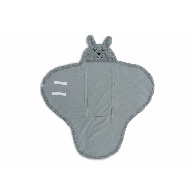 Wikkeldeken Bunny Sea Green