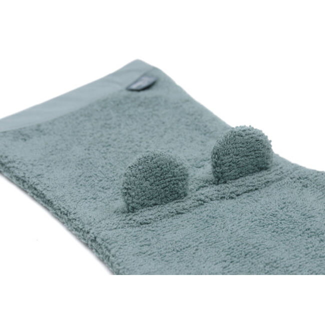 Washand Badstof Oortjes  Sea Green