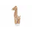 Knuffel  Giraffe Biscuit