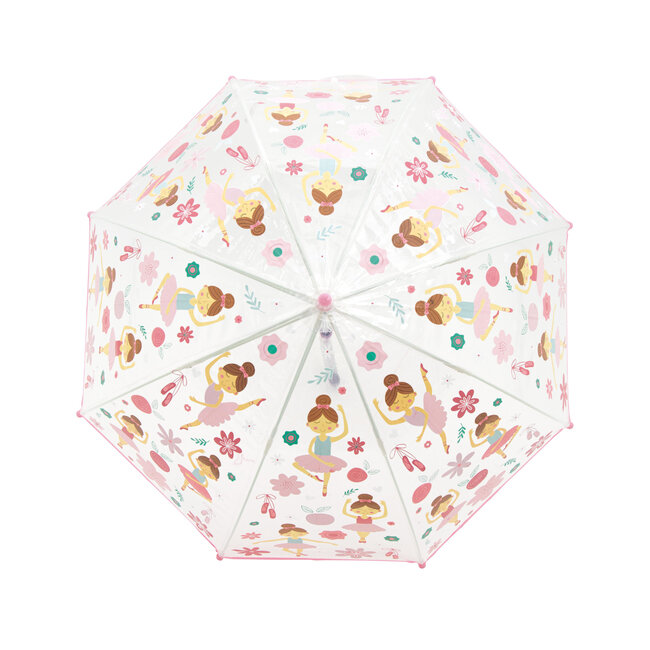 PARAPLU TRANSPARANT BALLERINA'S