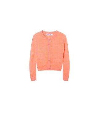 Someone Regi Gilet long sleeves Fluo Coral