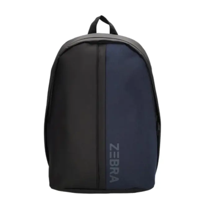 Zebra Rugtas Mischa - Black Blauw -