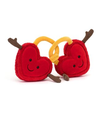 Jellycat Amuseables Val & Tina love Locks