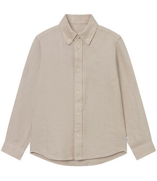 Les Deux LDK410002 Kristian Linen Shirt Kids 815815-Light Sand