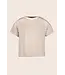 F412-5400 T-Shirt  lurex ecru